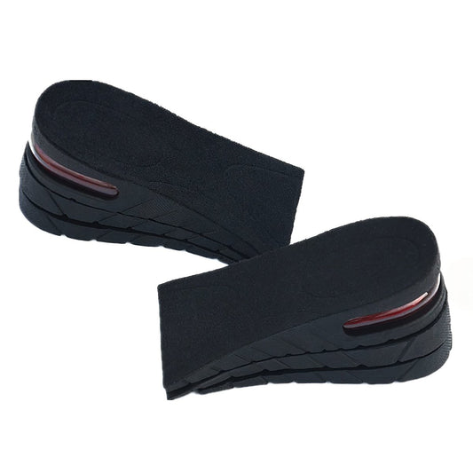 3-Lagen Air-Up Einlegesohlen zur Körpergrößensteigerung – 6 cm (2,4 Zoll) Absatzerhöhung für Schuhe – Höheneinlegesohlen für Männer und Frauen