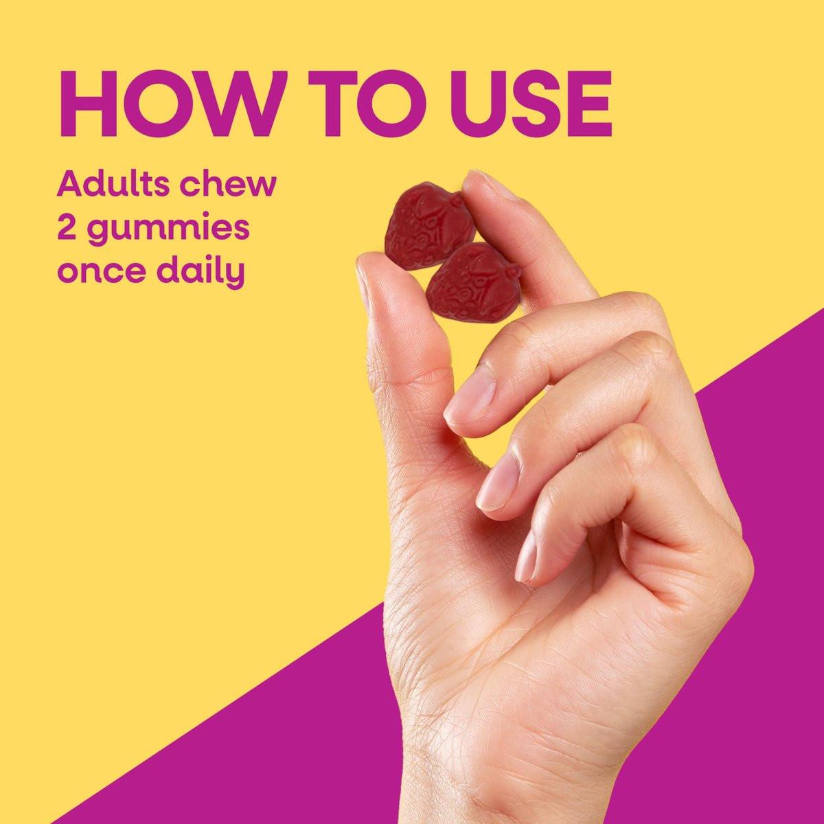 Nature's Way Alive! Haut, Haare & Nägel Gummibärchen mit Kollagen und Biotin – Fortschrittliche Beauty-Formel mit Antioxidantien Vitamin C & E – Erdbeergeschmack – 60 Gummibärchen