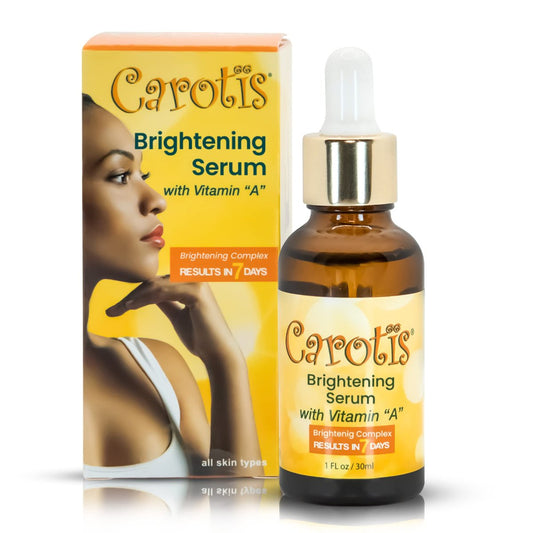 CAROTÏS Hautaufhellendes Serum | 30 ml | Hilft bei der Reduzierung von Augenringen, Falten und Altersflecken mit Karottenöl und Vitamin A