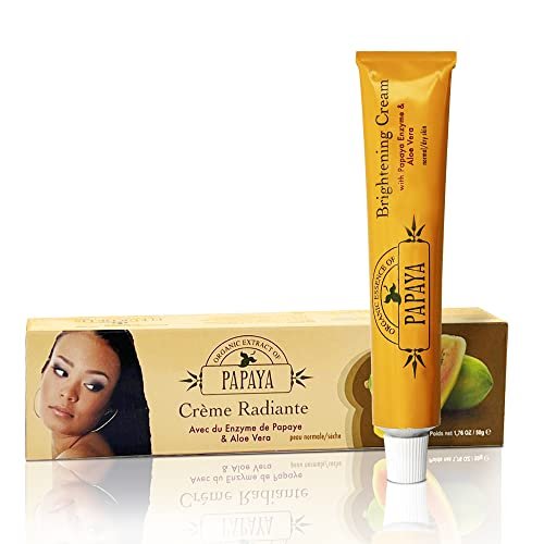 Papaya Aufhellende Creme 50g – Formuliert zur Verbesserung von Klarheit und Hautstrahlung, mit Alpha-Arbutin und Aloe Vera