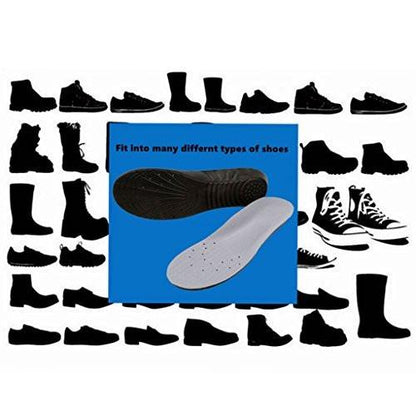 Memory Foam Einlegesohlen, Stoßdämpfend und Komfortabel für Täglichen Gebrauch, Herren und Damen, Größe M (US M: 6.5-9/W: 7.5-10)