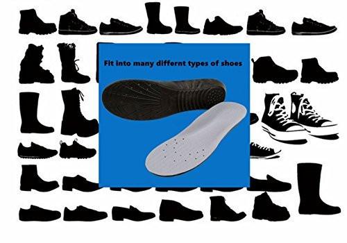 Memory Foam Einlegesohlen – Stoßdämpfende & bequeme Schuheinlagen für Herren und Damen, Größe L (US M: 9.5-12.5 / W: 10.5-13.5)