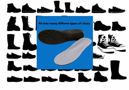 Memory Foam Einlegesohlen – Stoßdämpfende & bequeme Schuheinlagen für Herren und Damen, Größe L (US M: 9.5-12.5 / W: 10.5-13.5)