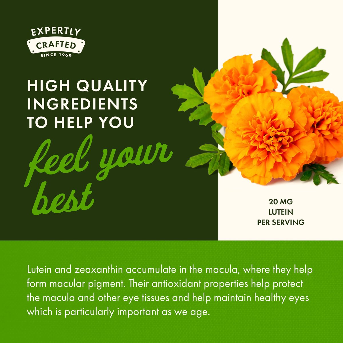 Swanson Synergistic Eye Health – Lutein & Zeaxanthin 60 Softgels – Lutemax 20 mg & OmniXan 2 mg für Sehkraft