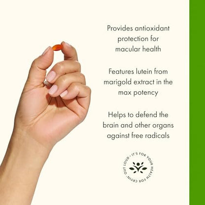 Swanson Synergistic Eye Health – Lutein & Zeaxanthin 60 Softgels – Lutemax 20 mg & OmniXan 2 mg für Sehkraft