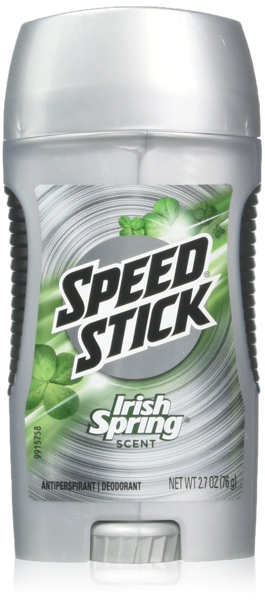 Mennen Speed Stick Antiperspirant und Deodorant Irish Spring Original, 2,7 Unzen (4er-Pack)
