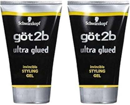 Got 2b Ultra Glued Invincible Styling Gel, 1,25 Unzen (2er-Pack)