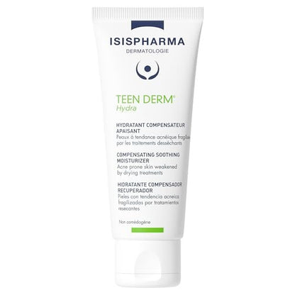 IsisPharma Soothing Compensating Moisturizing Cream Summer Collection – 40 ml Feuchtigkeitscreme für dehydrierte und trockene Haut