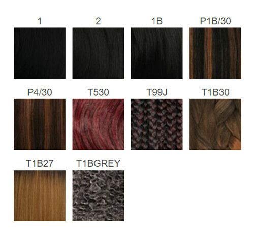 FreeTress Equal Synthetischer Haar-Ziehpony Bohemian Fro (2) – Dunkelbraun 2