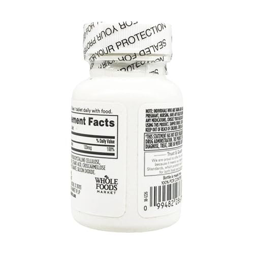 365 by Whole Foods Market Vitamin K 120 MCG, 100 Tabletten
