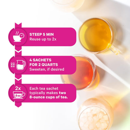 Pink Stork Bio-Fruchtbarkeitstee für Frauen | Hormonbalance Kräutertee mit Mönchspfeffer (Vitex) + Himbeerblättern | Koffeinfrei, Süßer Minzgeschmack, 15 Beutel