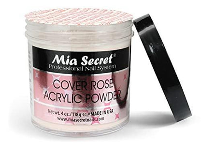 Mia Secret Cover Rose Acrylpulver 113g (4 oz) – Professionelles Nailart-Pulver