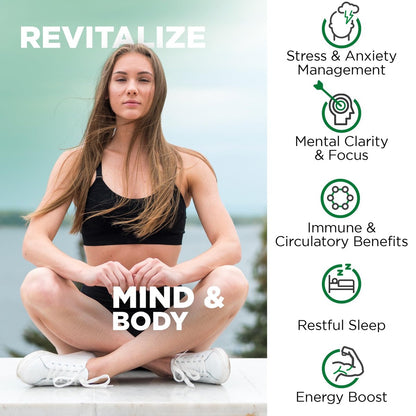 Nutrivein Ashwagandha für Männer & Frauen - 1600 mg - Mit Schwarzem Pfeffer - Hochabsorbierendes Wurzelpulver - Für Stimmungsbalance, Erholsamen Schlaf & Konzentration - 120 Vegane Kapseln