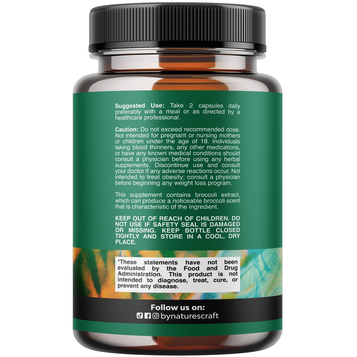 Reines DIM Supplement für Männer mit Bioperin – DIM Östrogenblocker für Männer für Hormonhaushalt & Prostata Gesundheit – Diindolylmethan Testosteron Komplex mit Brokkoliröschen – 60 Kapseln