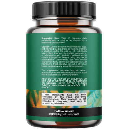 Reines DIM Supplement für Männer mit Bioperin – DIM Östrogenblocker für Männer für Hormonhaushalt & Prostata Gesundheit – Diindolylmethan Testosteron Komplex mit Brokkoliröschen – 60 Kapseln