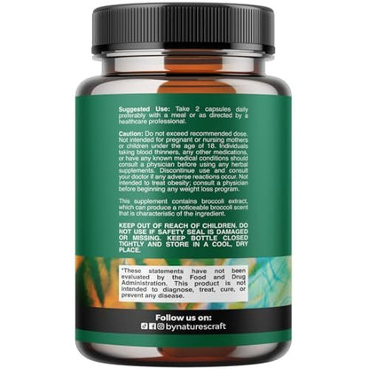 Reines DIM Supplement für Männer mit Bioperin – DIM Östrogenblocker für Männer für Hormonhaushalt & Prostata Gesundheit – Diindolylmethan Testosteron Komplex mit Brokkoliröschen – 60 Kapseln