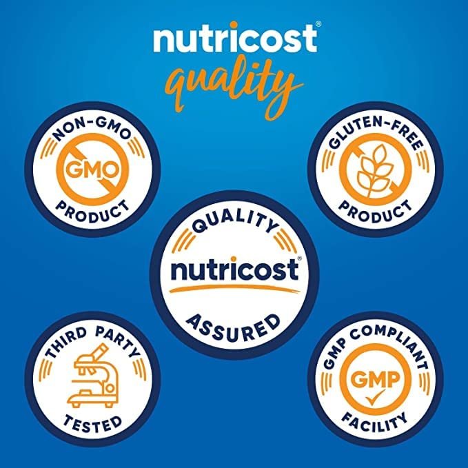 Nutricost Knoblauch 1000mg, 240 Weichkapseln – Geruchslos, Premium Glutenfreies Nahrungsergänzungsmittel