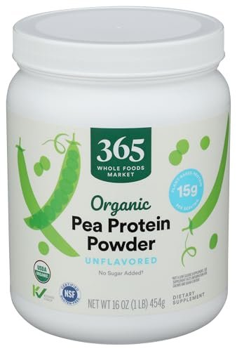 365 by Whole Foods Market Bio Erbsenprotein, 454 g