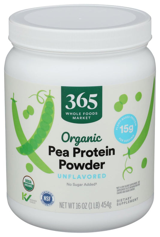 365 by Whole Foods Market Bio Erbsenprotein, 454 g