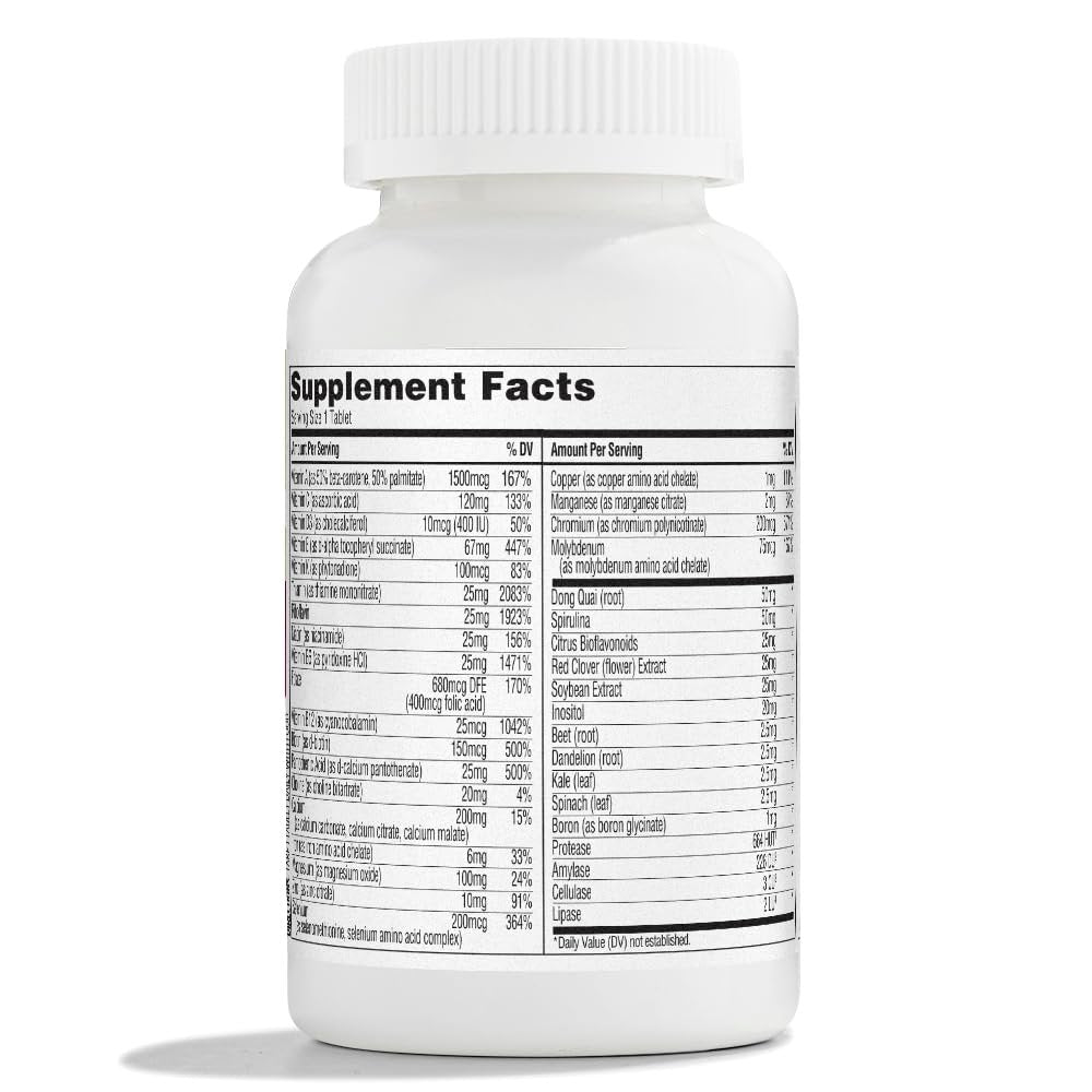 365 by Whole Foods Market – Multivitamin für Frauen, 1 Tablette täglich, 90 Tabletten