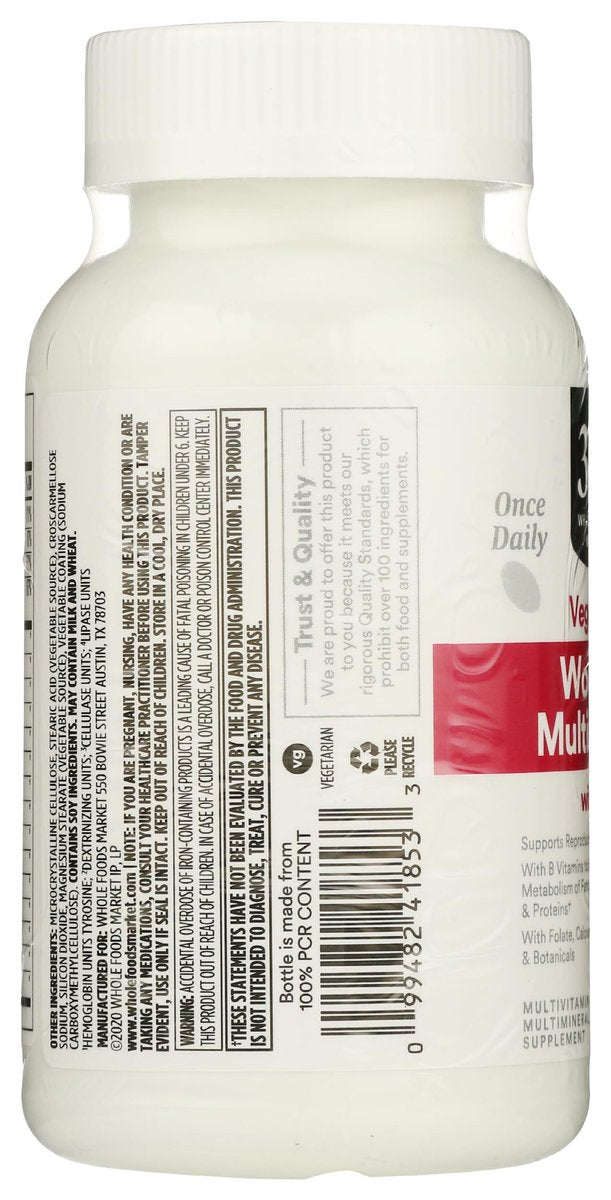 365 by Whole Foods Market – Multivitamin für Frauen, 1 Tablette täglich, 90 Tabletten