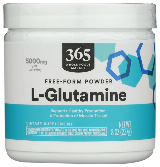 365 by Whole Foods Market L-Glutamin Pulver, 227 g (8 oz)