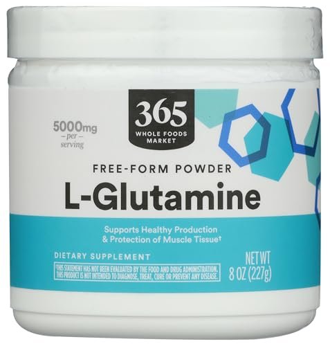 365 by Whole Foods Market L-Glutamin Pulver, 227 g (8 oz)