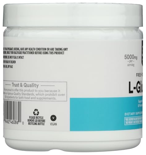 365 by Whole Foods Market L-Glutamin Pulver, 227 g (8 oz)