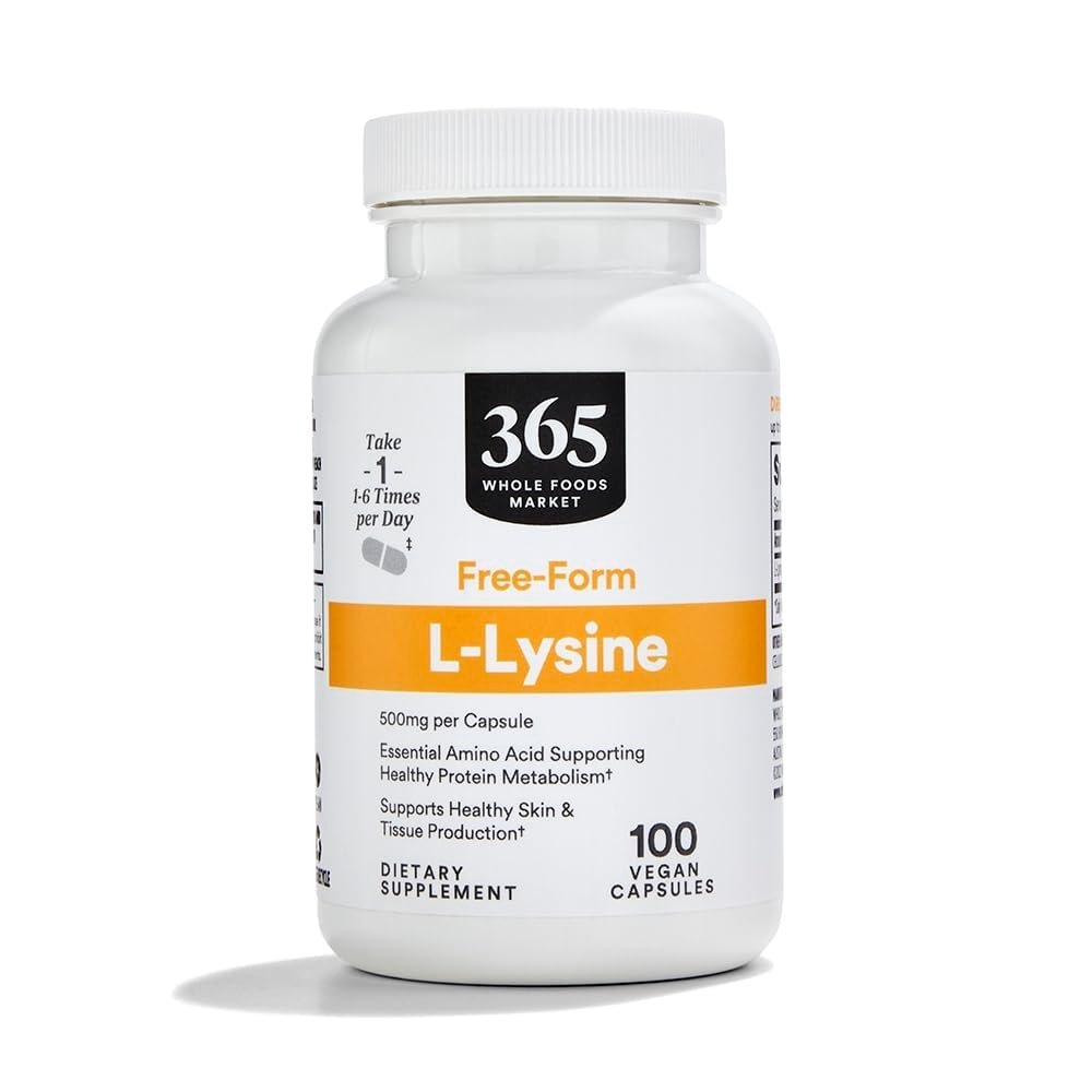 365 by Whole Foods Market L-Lysin 500 mg, 100 Kapseln