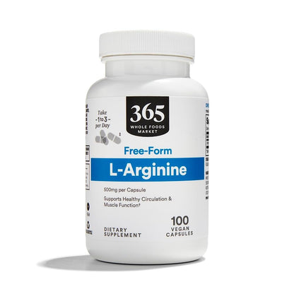 365 by Whole Foods Market L-Arginin 500 mg, 100 vegane Kapseln
