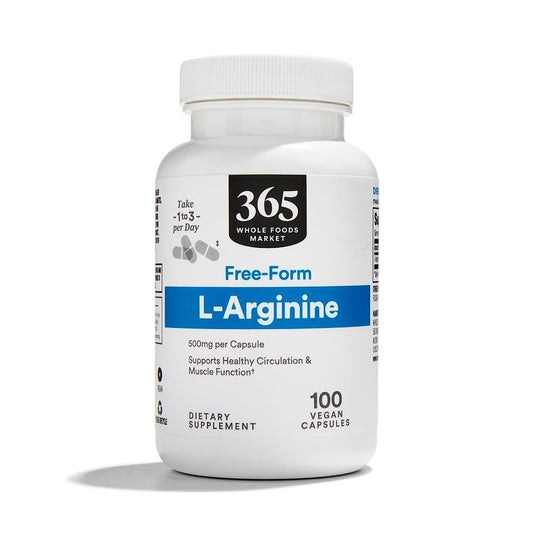 365 by Whole Foods Market L-Arginin 500 mg, 100 vegane Kapseln