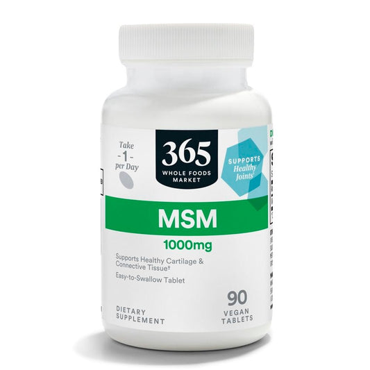365 by Whole Foods Market, MSM 1000 mg, 90 Tabletten