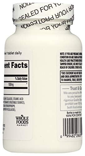 365 by Whole Foods Market, MSM 1000 mg, 90 Tabletten