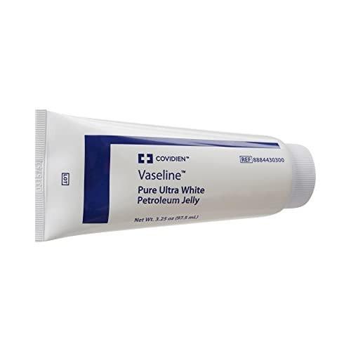 Kendall Vaseline Pure Ultra White Petroleum Jelly, 3er-Pack, je 92 g (3,25 oz)