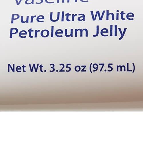 Kendall Vaseline Pure Ultra White Petroleum Jelly, 3er-Pack, je 92 g (3,25 oz)