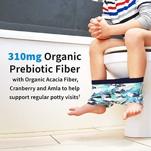 Garden of Life Dr. Formulated Probiotics Organic Kids+ plus Vitamin C & D - Beeren-Kirsche - gluten-, milch- & sojafreies Immun- & Verdauungsergänzungsmittel, kein zugesetzter Zucker, 30 Kautabletten (haltbar)