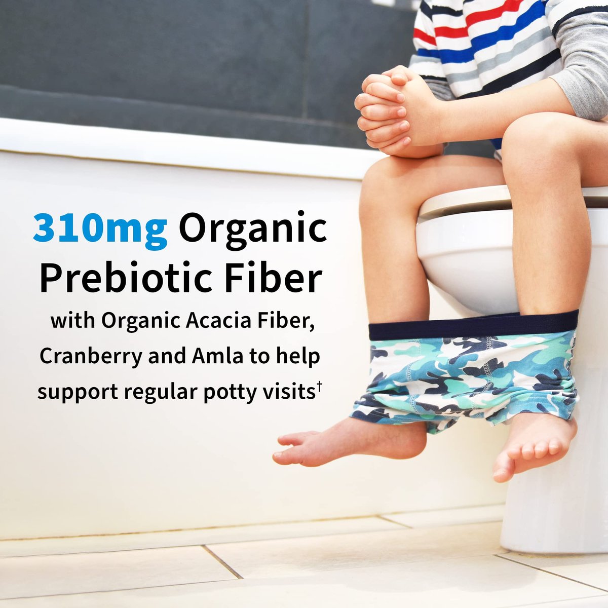 Garden of Life Dr. Formulated Probiotics Organic Kids+ plus Vitamin C & D - Beeren-Kirsche - gluten-, milch- & sojafreies Immun- & Verdauungsergänzungsmittel, kein zugesetzter Zucker, 30 Kautabletten (haltbar)