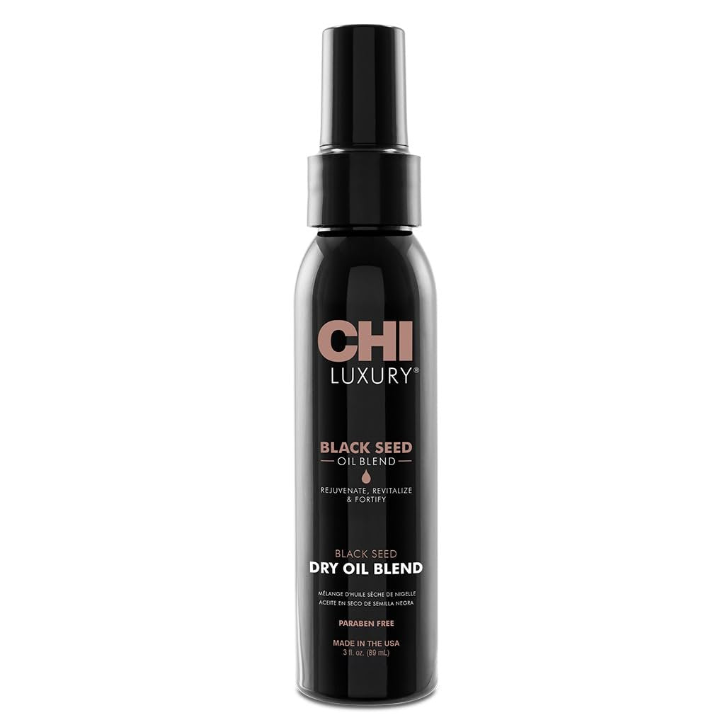 CHI Luxury Black Seed Oil Blend Trockenöl – revitalisierendes & pflegendes Haaröl für glänzendes, geschmeidiges Haar, sulfatfrei, parabenfrei, tierversuchsfrei, 88,7 ml