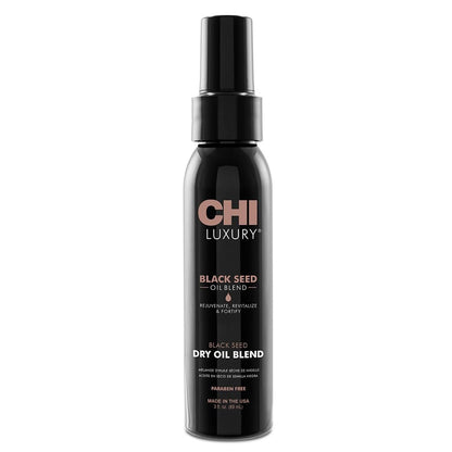 CHI Luxury Black Seed Oil Blend Trockenöl – revitalisierendes & pflegendes Haaröl für glänzendes, geschmeidiges Haar, sulfatfrei, parabenfrei, tierversuchsfrei, 88,7 ml
