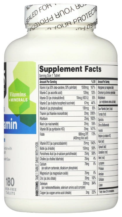 365 by Whole Foods Market, Männer Tägliches Multivitamin Tabletten, 180 Stück