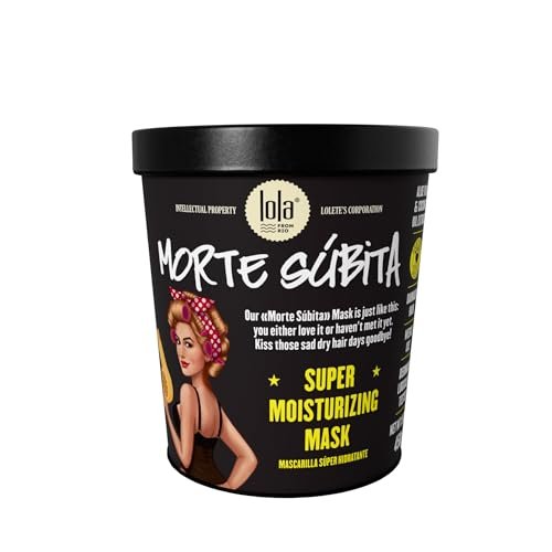 Lola From Rio Morte Subita Intensiv Haarmaske für trockenes, geschädigtes, krauses und chemisch behandeltes Haar 450 g