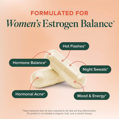 DIM Supplement für Frauen 250 mg | Östrogen- & Hormonbalance | Wechseljahre, Hitzewallungen & Nachtschweiß Unterstützung | DIM Complex mit BioPerin | Glutenfrei | 60 Stück