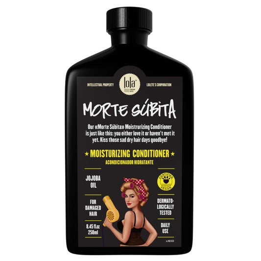 Lola From Rio Morte Subuta Feuchtigkeitsspendender Conditioner für trockenes und geschädigtes Haar, vegan, tierversuchsfrei, parabenfrei, sulfatfrei, 250 ml
