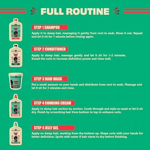 Lola From Rio Meu Cacho Minha Vida Feuchtigkeitsspendendes Shampoo für definierte, weiche, lebendige Locken – pflegend, feuchtigkeitsspendend, paraben- und sulfatfrei, 500 ml