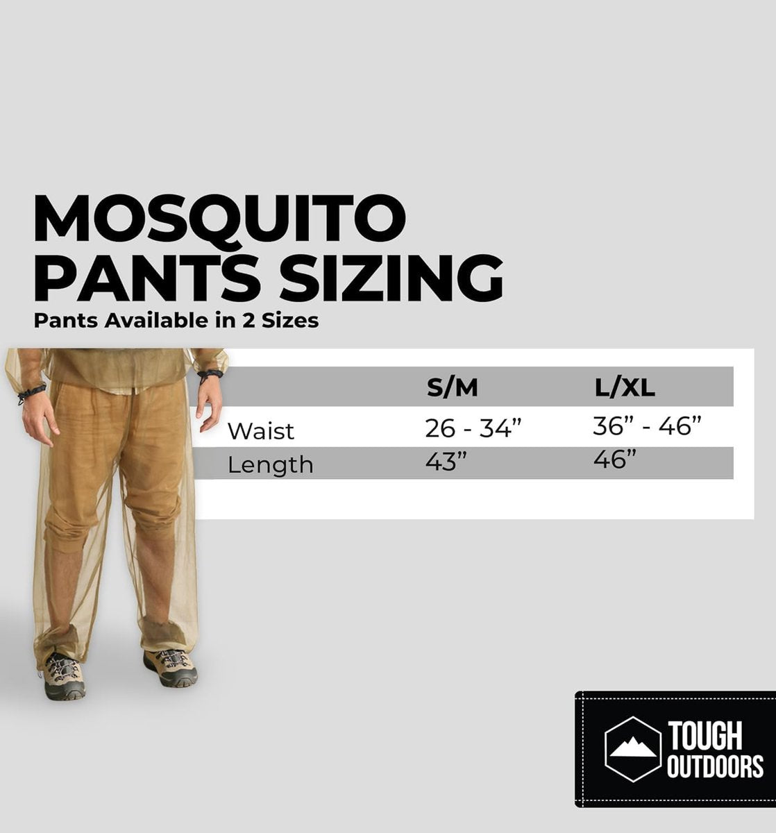 Tough Outfitters Mückenanzug – Mückenschutzbekleidung für Damen und Herren – Insektenschutz-Netzbekleidung für Gartenarbeit