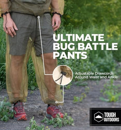 Tough Outfitters Mückenanzug – Mückenschutzbekleidung für Damen und Herren – Insektenschutz-Netzbekleidung für Gartenarbeit