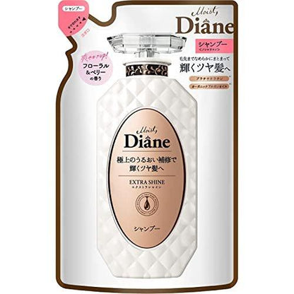Moist Diane Perfect Beauty Extra Shine Shampoo Nachfüllpackung 330 ml – Für strahlend glänzendes Haar