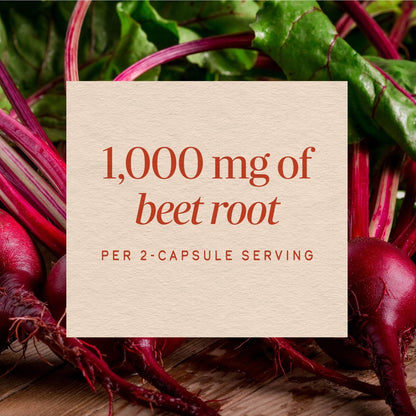 Nature's Way Rote-Bete-Kapseln, 1000 mg pro 2-Kapsel-Portion, unterstützt antioxidative Stoffwechselwege, hilft freie Radikale zu neutralisieren, vegan, 320 Kapseln