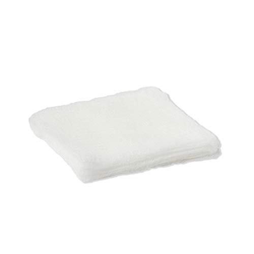 Medline 4 x 4 cm Mullkompressen, 100% Baumwolle, 8-lagig gewebt, unsteril, Packung mit 200 Stück