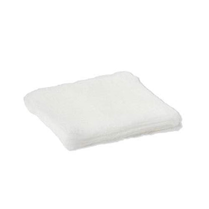 Medline 4 x 4 cm Mullkompressen, 100% Baumwolle, 8-lagig gewebt, unsteril, Packung mit 200 Stück